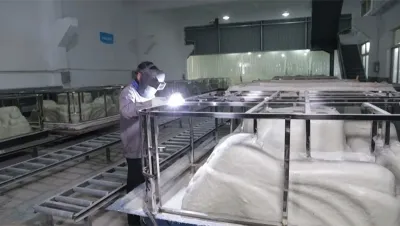 Frame Welding and Foam Insulation Spraying