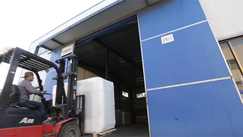 Hot Tub Packaging and Warehousing